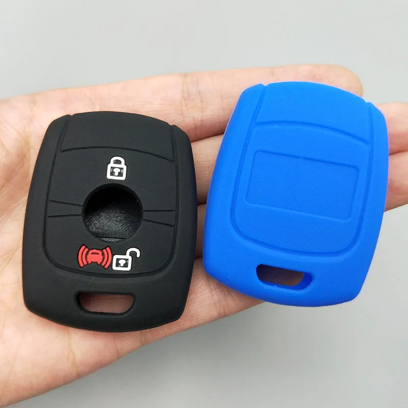 

Car key protected set shell For SSANGYONG ACTYON KYRON REXTON 2 button Remote protect silicone rubber cover case