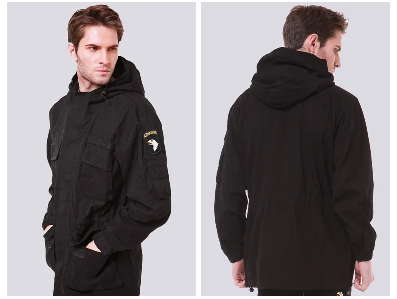 Куртка мужская камуфляжная с капюшоном х/б карманами|cargo coats|military camouflage jacketjacket coat