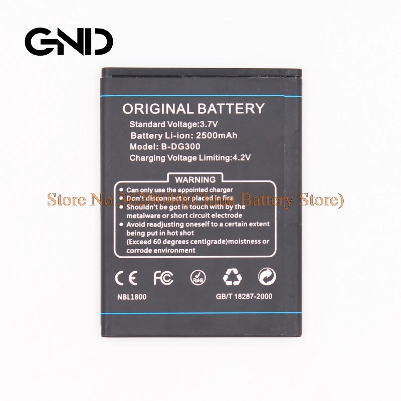GND 3 8 V 1800 мА/ч B DG300 Замена Батарея Для DOOGEE VOYAGER смартфон литий ионный аккумулятор