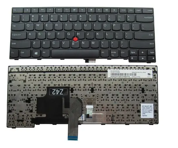 Новая черная клавиатура для ноутбука Lenovo ThinkPad Edge E470 E470c E475 серии США|Клавиатуры
