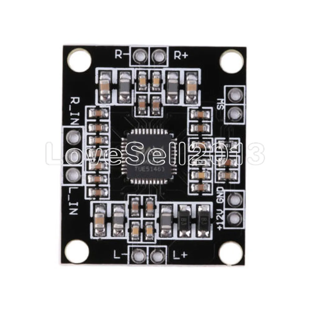 Плата усилителя мощности 2X15W PAM8610 плата цифрового двухканального