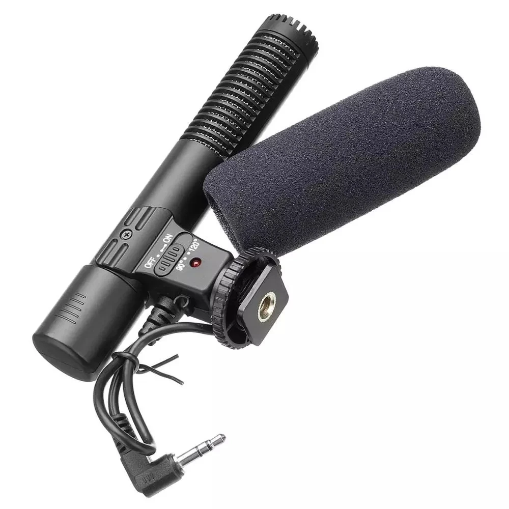 Профессиональный конденсаторный микрофон FELYBY MIC 01 DSLR для интервью и видеозаписи