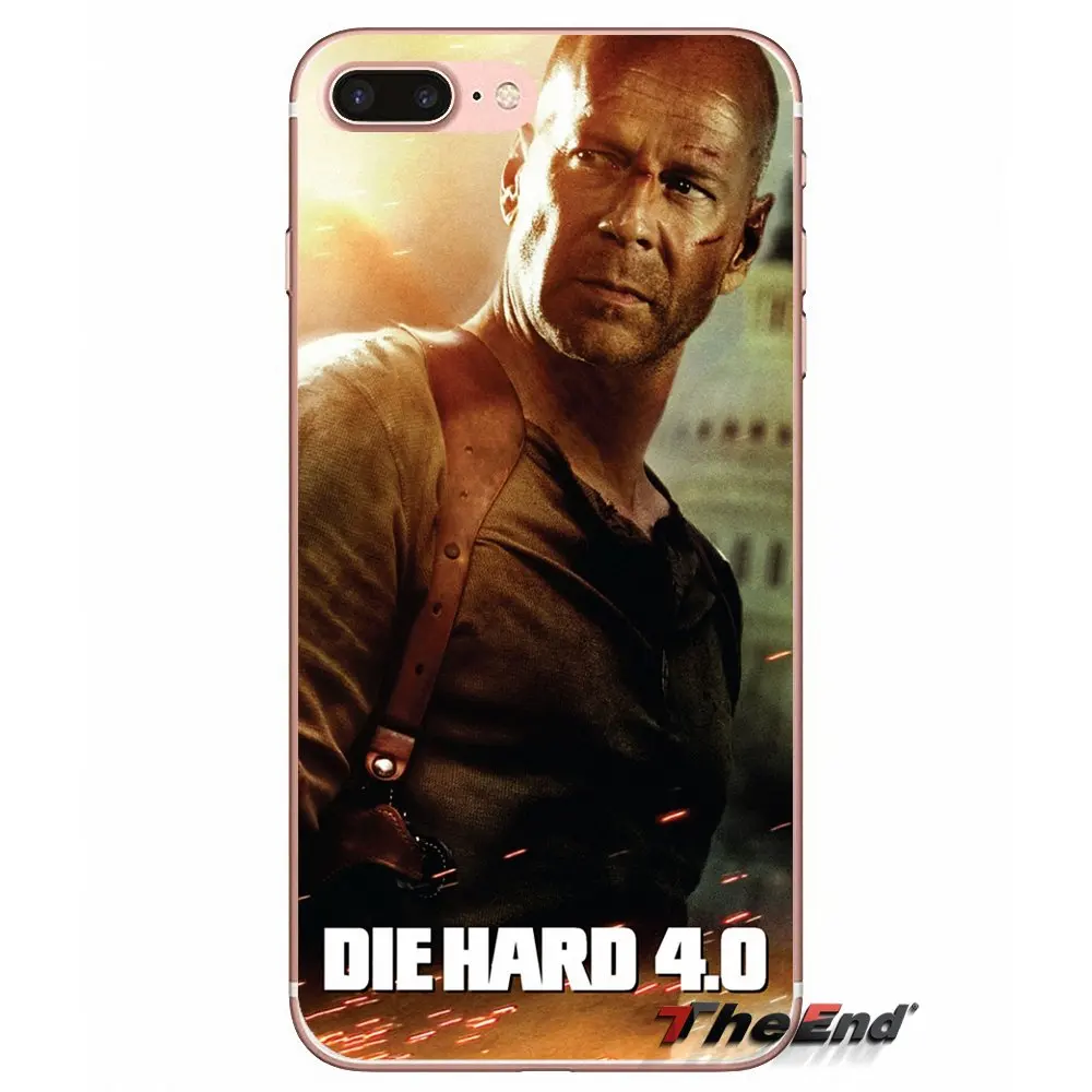 Bruce Willis Die Hard Movie Soft TPU Case For Huawei G7 G8 Ascend P7 P8 P9 Lite Honor 4C 5X 5C 6X Mate 7 8 9 Y3 Y5 Y6 II Pro | Мобильные