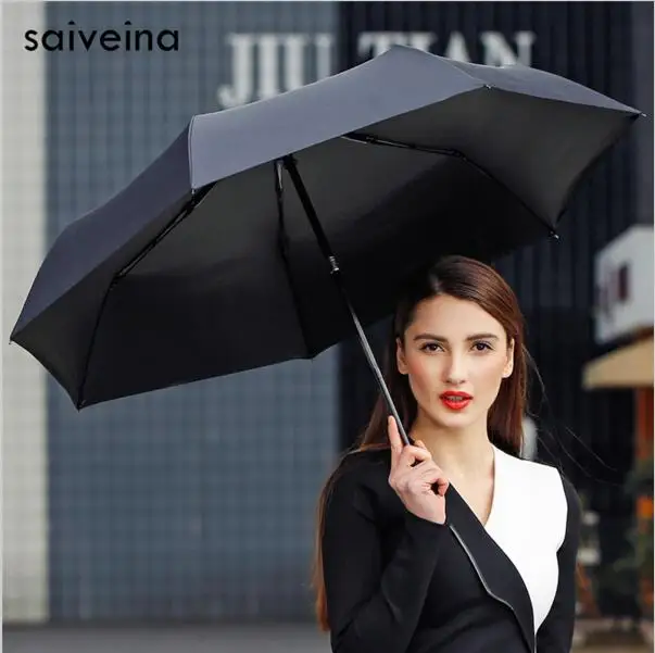 SAIVEINA эпонж водонепроницаемый анти УФ Защита от солнца Защитный зонтик полностью