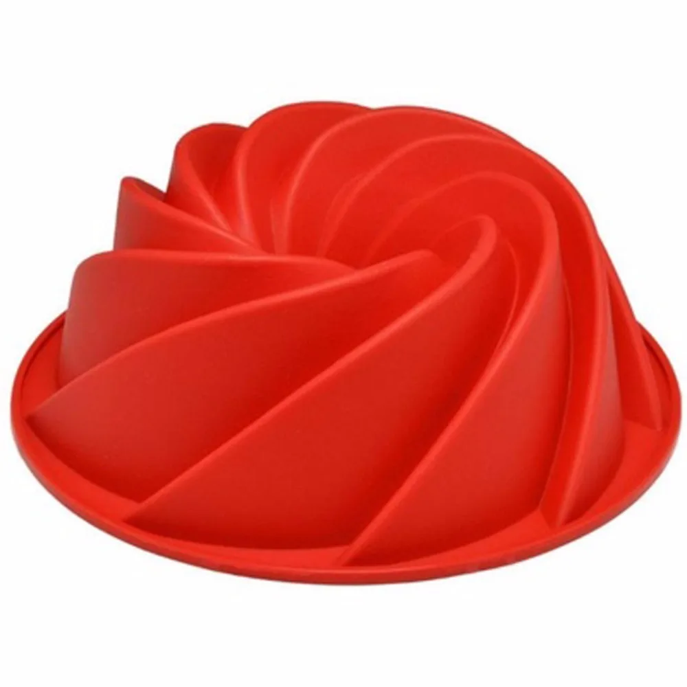 Спиральная форма для торта Savarin пустотелая шифоновая силиконовая тыква Формы