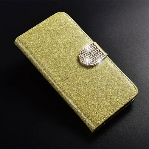 Golden diamond Чехол для Meizu U10 U20 pro 7 M5s M6S M6 M6T M6S Примечание роскошный модный, с украшениями в виде бриллиантов блеск Флип кожаный кожух, чехол для мобильного телефона - Цвет: Golden diamond