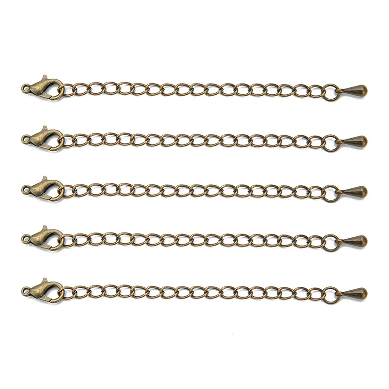 Удлинительная цепочка для ожерелья длина 50 мм 70 20 шт./лот|extension chain|necklace extension chainchain