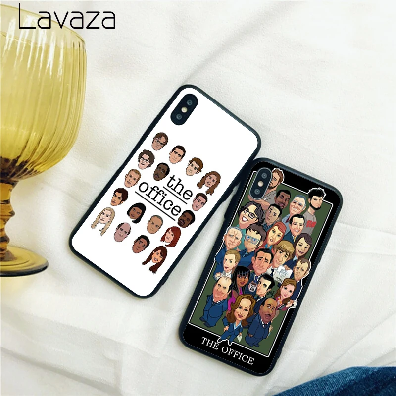 Мягкий силиконовый чехол Lavaza TV the office для Apple iPhone 6 6S 7 8 Plus 5 5S SE X XS 11 Pro MAX XR |