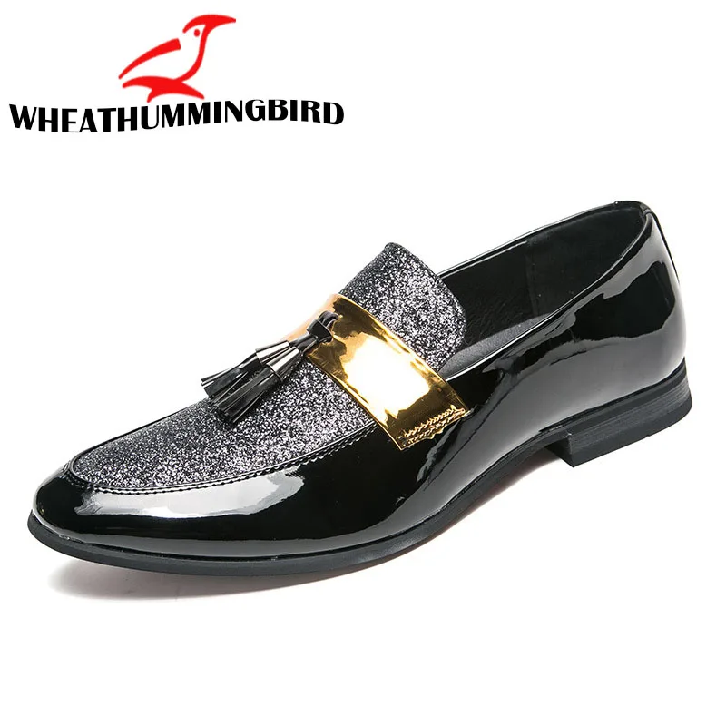 Мокасины мужские на плоской подошве свадебные туфли строгие лоферы в стиле