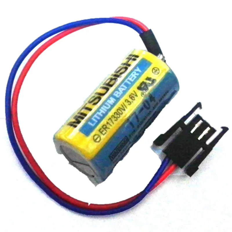 5 шт. Оригинальный Новый MR-BAT ER17330V ER2/3A 17330 3 6 V PLC батарейки Servo батареи Бесплатная