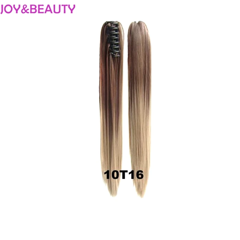 Длинные прямые синтетические накладные волосы JOY & BEAUTY конский хвост 24 дюйма