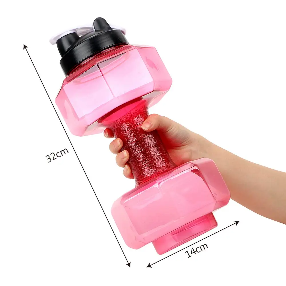2.5L большой Ёмкость водная гантель бутылки улица, спортивный зал пространство полгаллона Фитнес Training бутылки