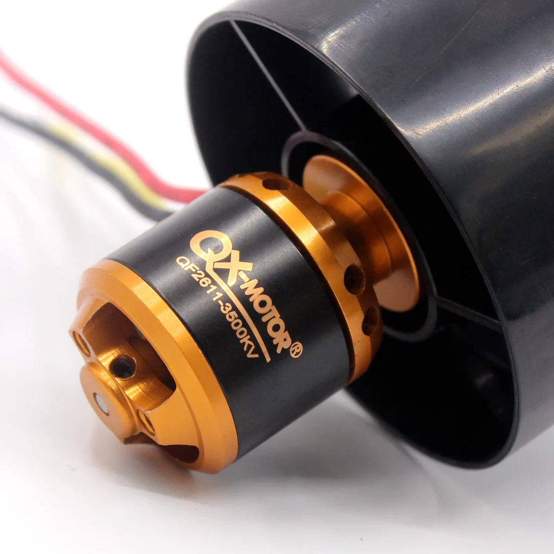 QX MOTOR бесщеточный двигатель с 55 мм/64 мм 6 весло EDF воздуховод вентилятор QF2611 3500KV 4500KV