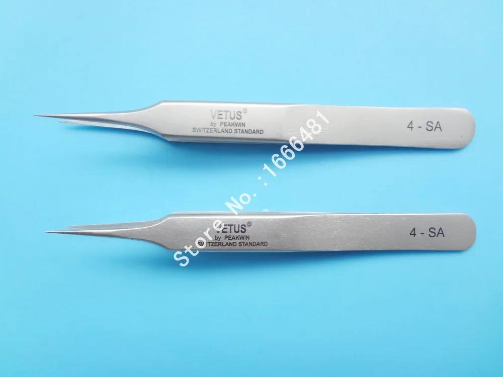 10 шт./лот пинцет для наращивания ресниц VETUS|tweezers lashes|tweezers vetustweezers eyelash extension |