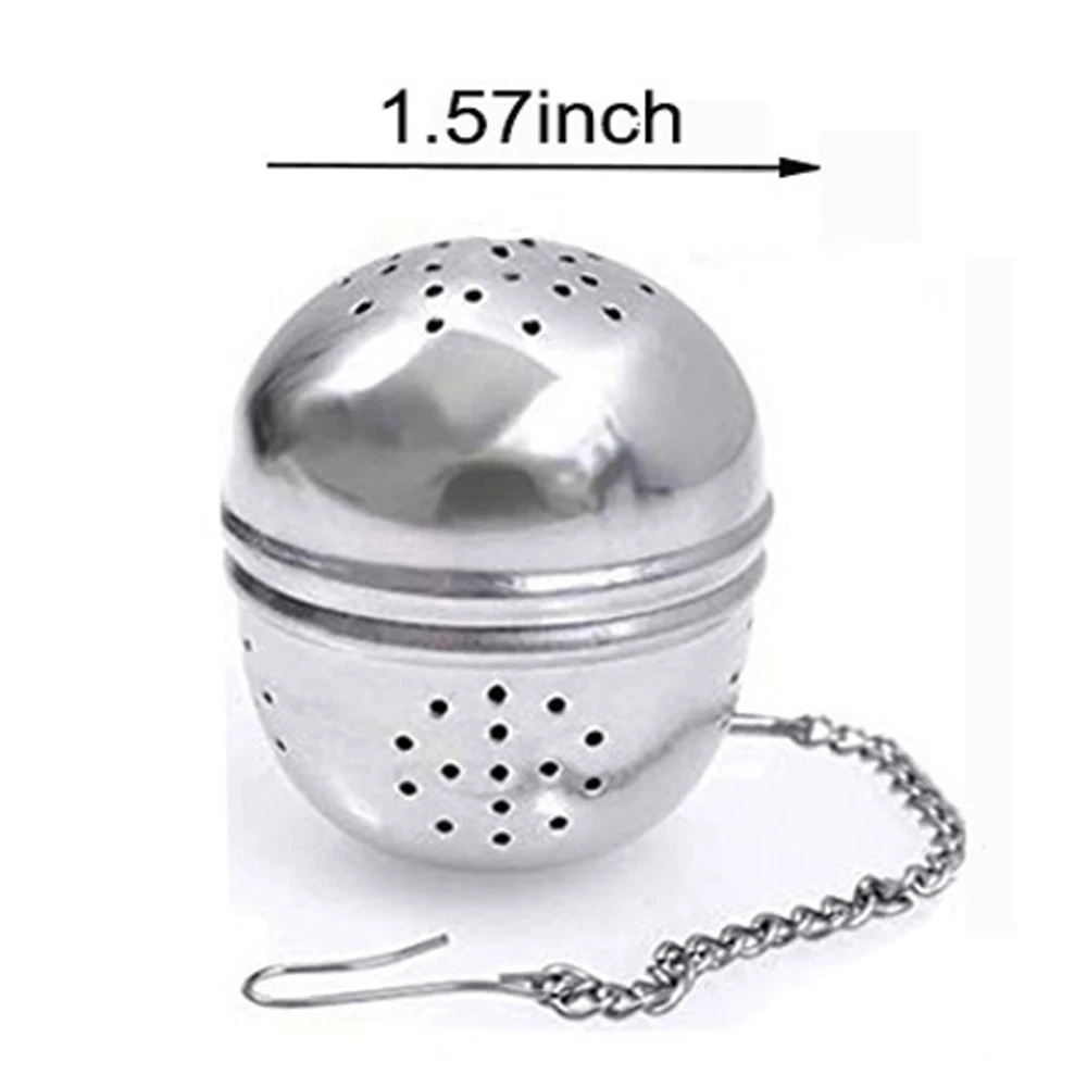 2 шт./лот фильтр для чая повторного использования из нержавеющей стали тонкая
