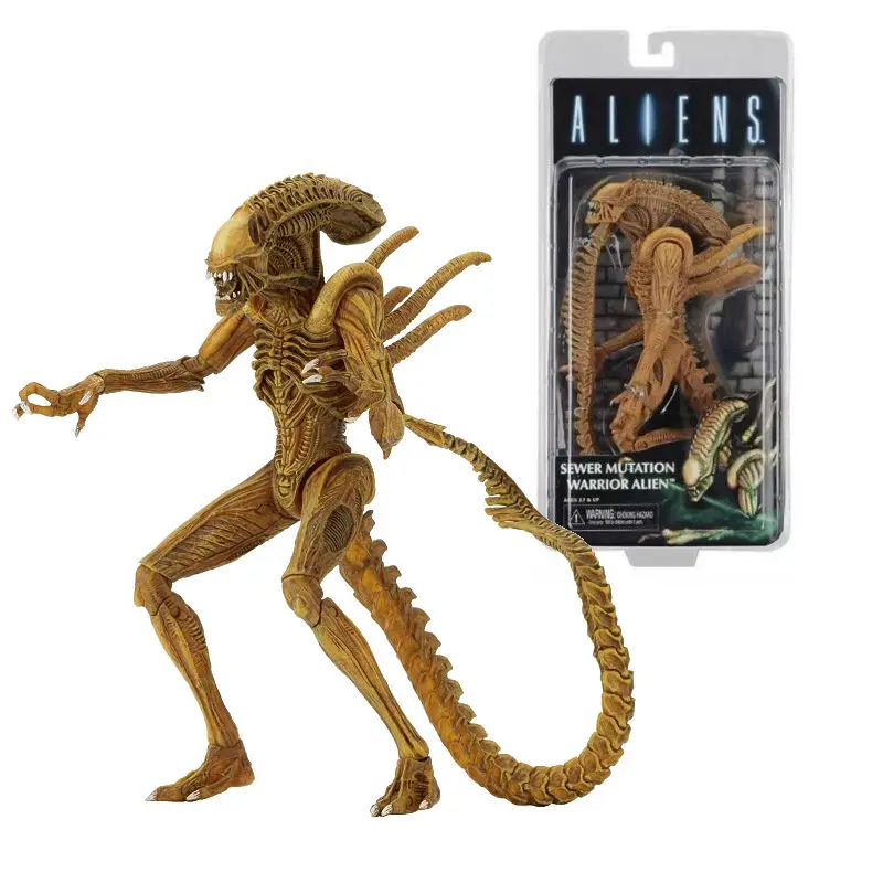 Экшн фигурка инопланетянина 2017 SDCC Sewer Alien Xenomorph 7 дюймов|Игровые фигурки и