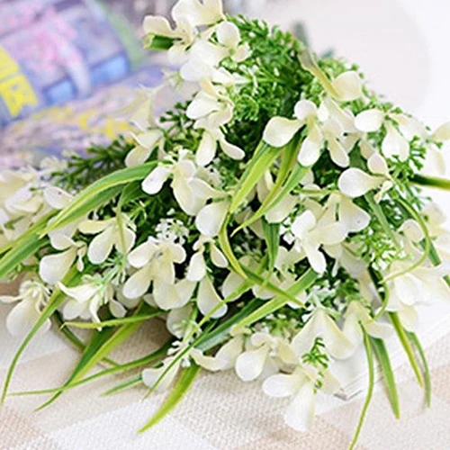 

Artificial Gladiolus Flower Home Office Wedding Countryside Party Floral Decor
