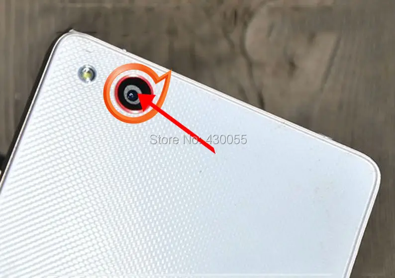 Новый корпус крышка задняя камера объектив с клеем для ZTE Z9 mini Бесплатная