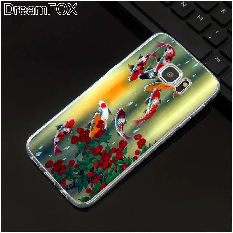 DREAMFOX M478 Мягкий ТПУ силиконовый чехол для рыбалки на озере samsung Galaxy Note S 6 7 8 9 10 10e 11 11e