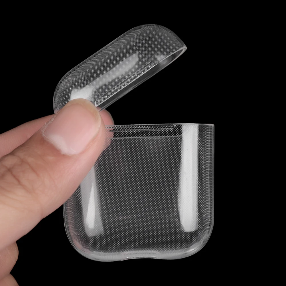 1 шт для air pods чехол силиконовый чехол ТПУ прозрачный чехол для хранения Защитный чехол Беспроводная Bluetooth гарнитура для Airpods