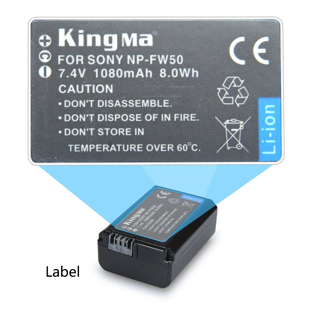 KingMa NP-FW50 NPFW50 NP FW50 Батарея для Sony Alpha A33 a35 a37 a55 SLT-A33 SLT-A35 SLT-A37 SLT-A37K SLT-A37M SLT-A55 SLT-A55V |
