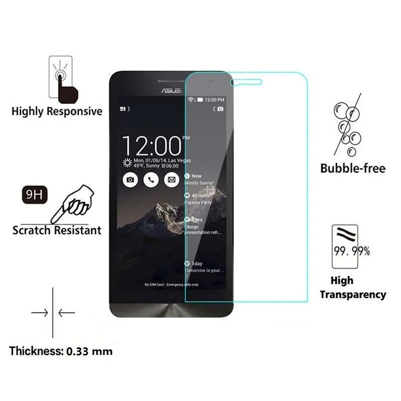 Для Asus ZenFone 5 Lite A502CG T00K закаленное стекло для zenfone5 A500KL T00P A501CG T00J Защитная пленка