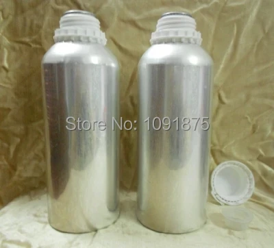 Бесплатная доставка алюминиевые бутылки 1000 мл с крышкой очищенная поверхность