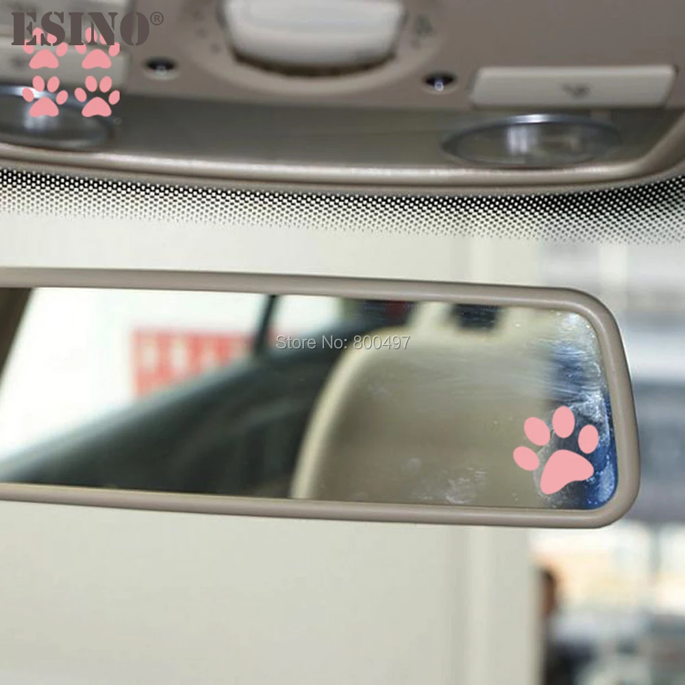 4 x Смешные милые детские носки оригинальные автомобильные наклейки с животными