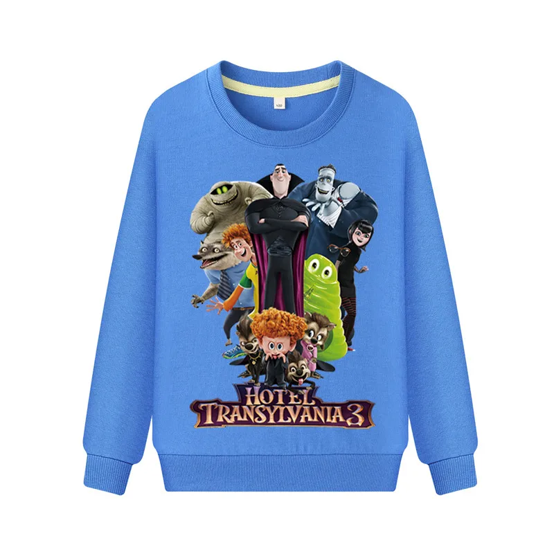Монстры на каникулах 3 весенние толстовки для детей одежда Прямая доставка