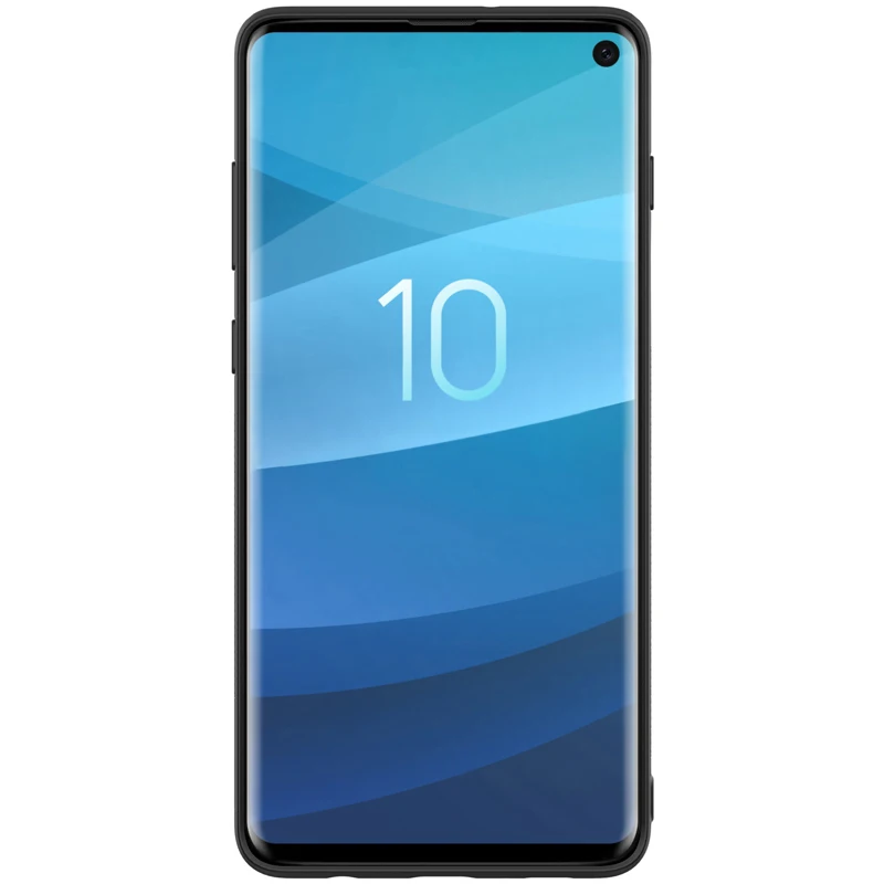 Чехол для samsung Galaxy S10 Plus S10+ S10E Nillkin из синтетического волокна из углеродного волокна PP задняя крышка для samsung Galaxy S10 Plus чехол
