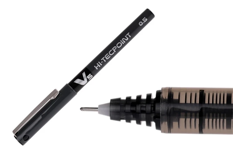 Pilot Hi Tecpoint V5 BX 0 5 мм очень тонкая Ручка роллер чернила шариковая ручка Япония