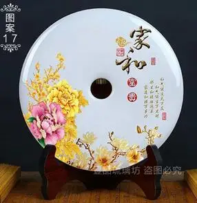 

fu Safe buckle jade ornaments living room entrance to move new home wedding lettering