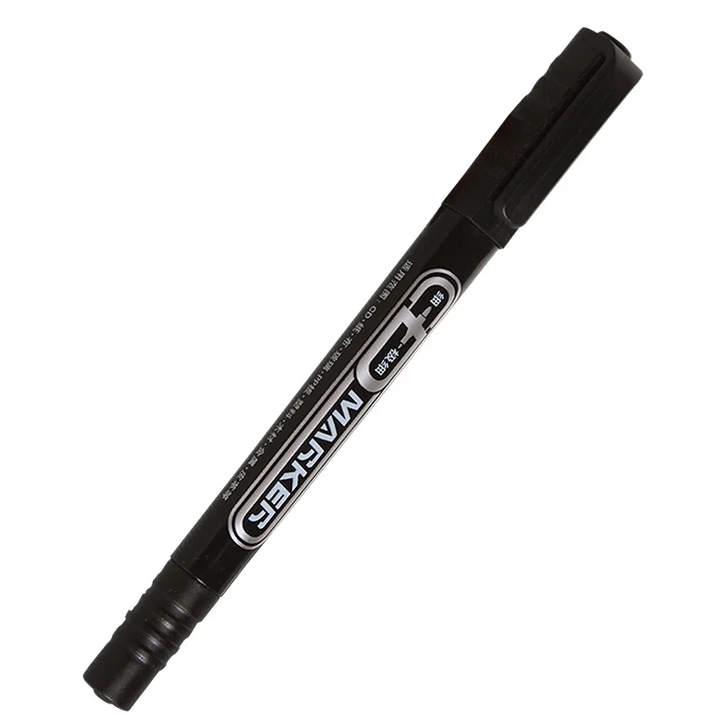 

Dual Tip Fast Dry Permanent Sign Marker Pen 12Pcs Fineliner Pen Drawing Painting Brush Pen Student School Art Supplies MP221