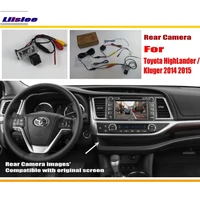 car rear view camera for toyota highlander kluger xu50 20132016 original screen compatible back reverse camera sets