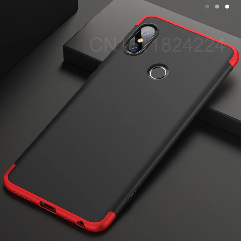Чехол с полной защитой 360 для Xiaomi Redmi Note 5 Global Plus жесткий матовый защитный чехол 4X