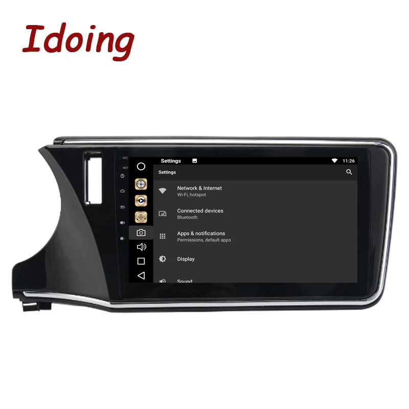 Idoing 10 2 дюймов Android8.0/7 1 руль для Honda CITY 2015 Автомобильный мультимедийный плеер 8