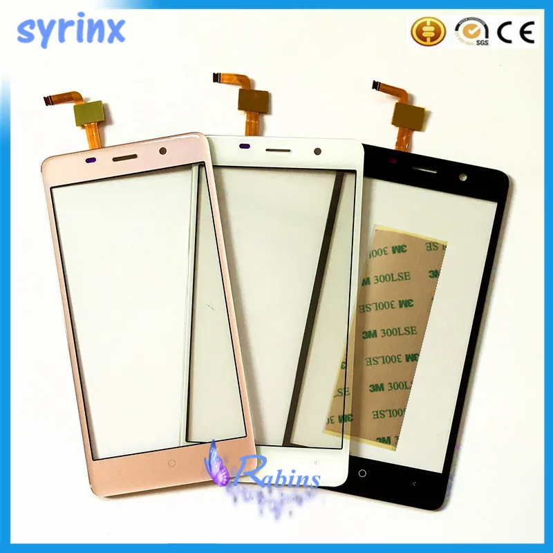 Сенсорный экран SYRINX 5 0 дюйма для Bravis A504 сенсорный с дигитайзером и передним