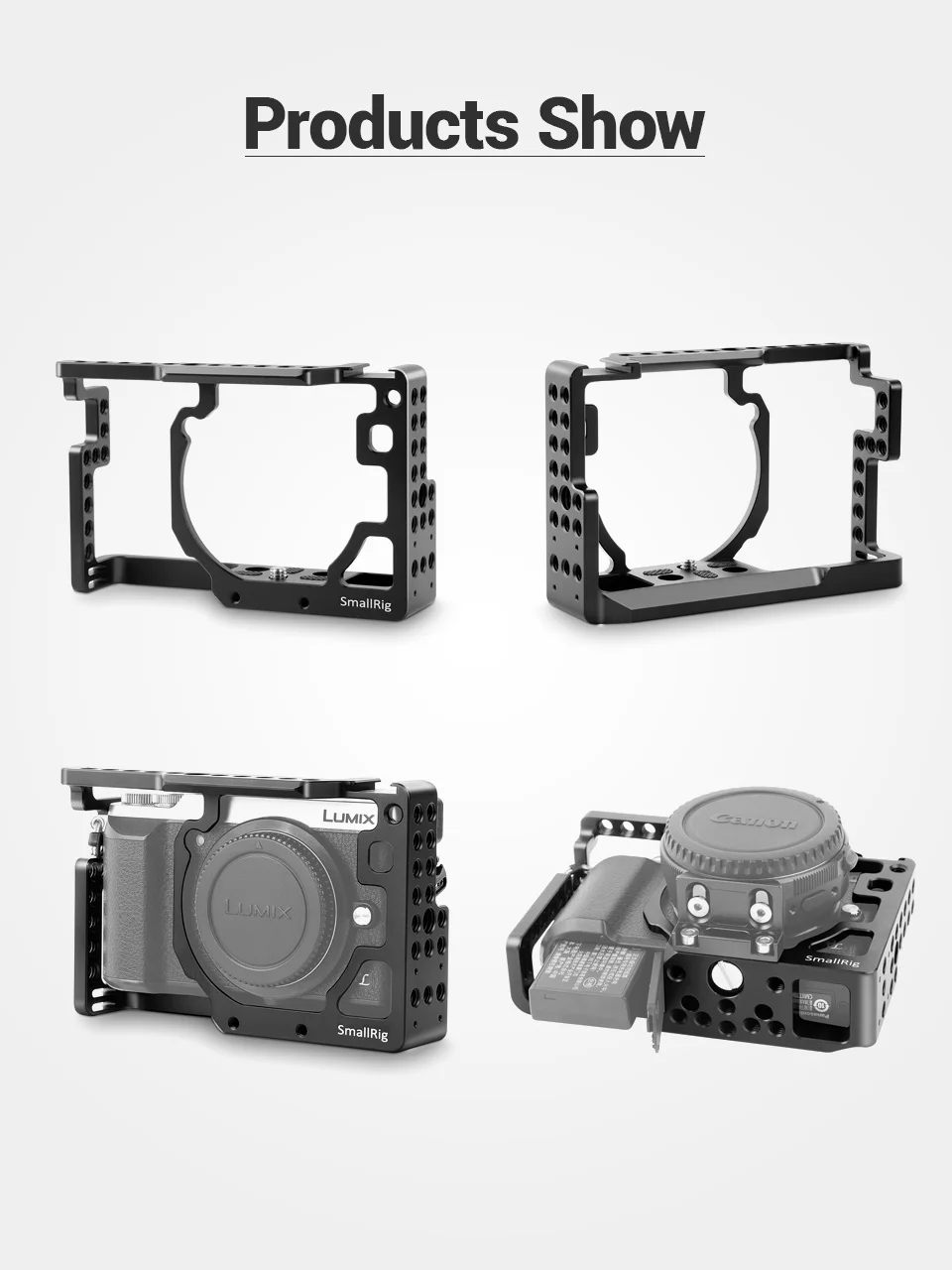 Клетка для камеры SmallRig для Panasonic Lumix DMC-GX85/GX80/GX7 Mark II-1828