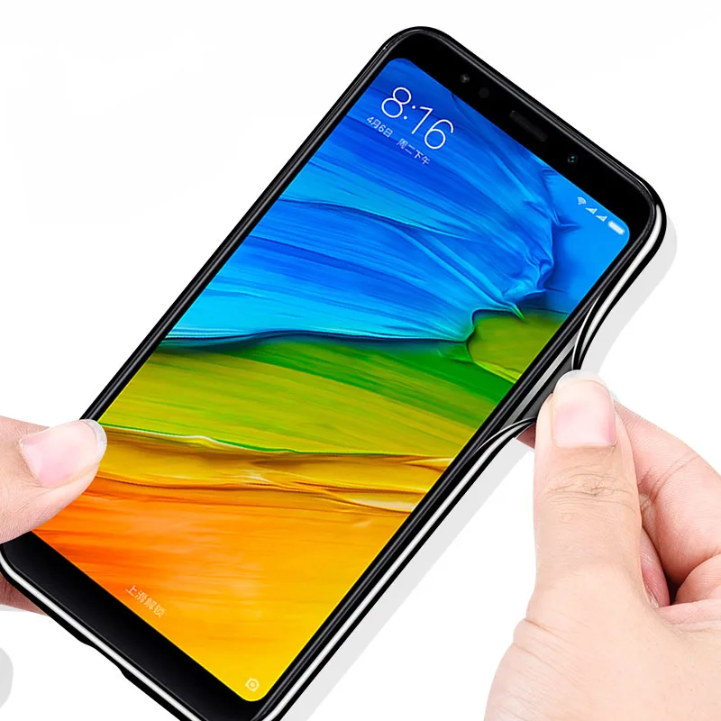 Plating Blue Ray Case For Xiaomi Redmi Note 5 Pro Plus S2 6 6A Cover Tempered Glass Bumper Shell | Мобильные телефоны и