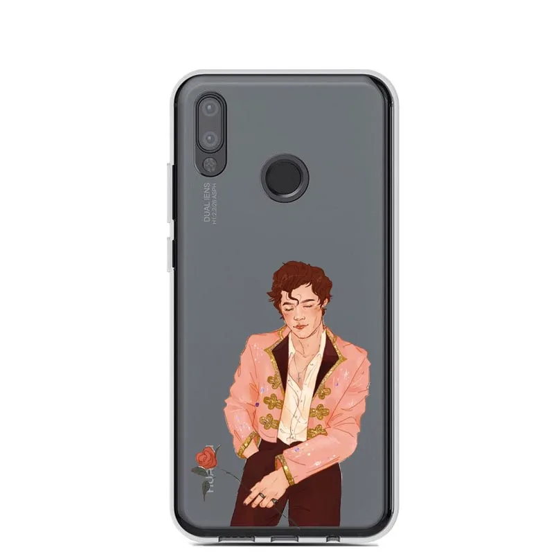 Мягкий чехол для Huawei P8 Lite P9 Plus P10 P20 Pro с надписью One Direction tattoos Treat People With