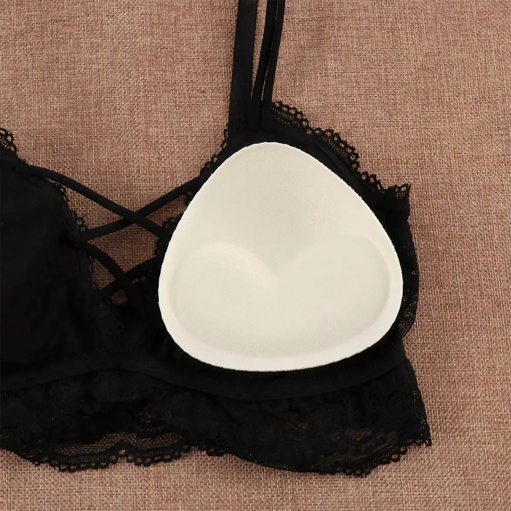 Вкладыши для купальника женские аксессуары одежды поролоновые треугольные