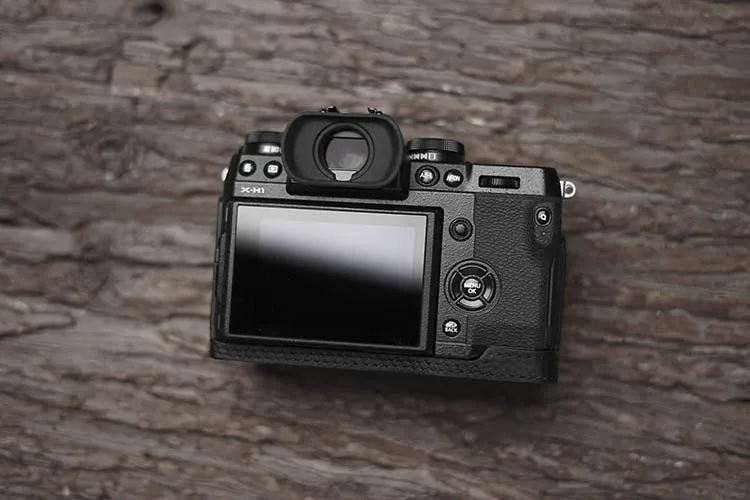 Mr. stone натуральная кожа чехол для камеры половина сумка для Fujifilm XH1 X-H1 ручной работы Половина корпуса камеры