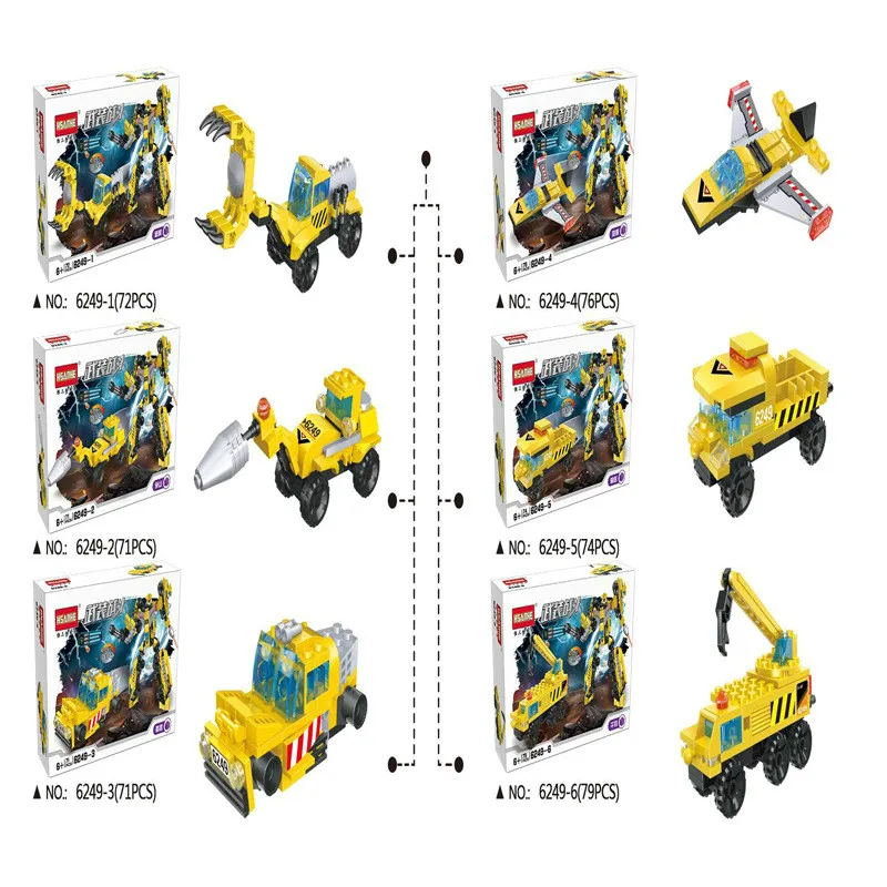 Механический автомобиль открытый гоночный модель здания Meccano игрушка набор