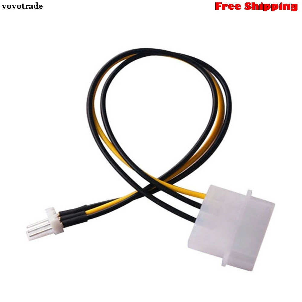 4-Pin Molex/IDE на 3 Pin для процессора/Chasis/Чехол разъем питания вентилятора замена кабеля