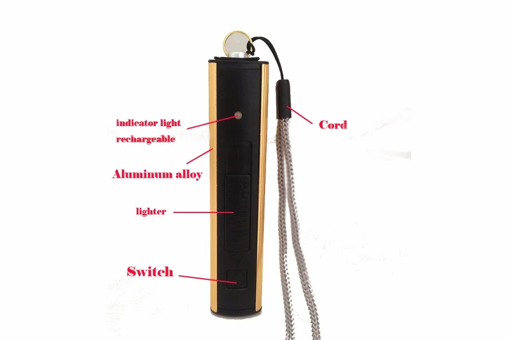 Внешний аккумулятор CREE 2000LM USB светодиодный фонарь перезаряжаемый фонарь с электронной зажигалкой+ аккумулятор 18650