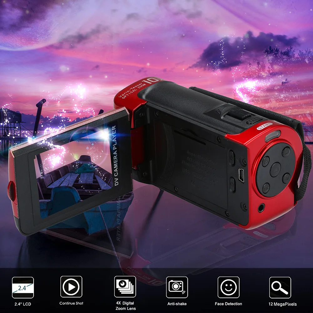 HIPERDEAL 16X цифровой зум HD-D40 видеокамера HD 1080 P ручной камера DV плеер мода подарок