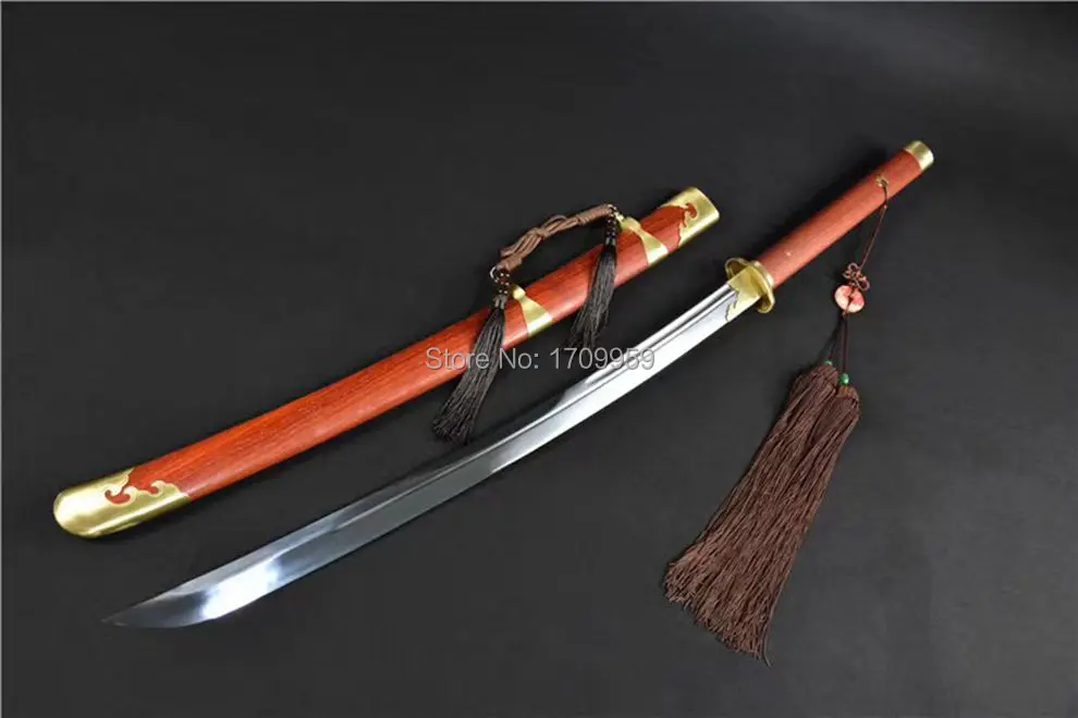Китайский традиционный меч Dao Katana Zhanma ручной работы очень острый нож высокие