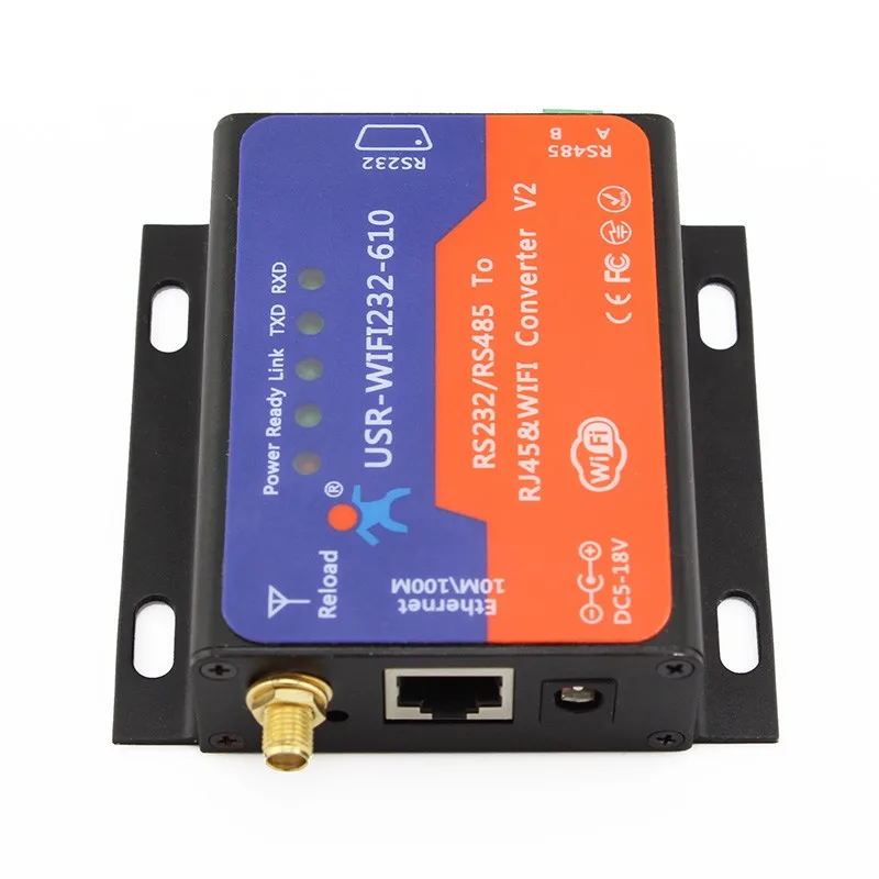Серийный WIFI конвертер RS232 RS485 к RJ45 WiFi беспроводной адаптер Ethernet Wifi модуль сетевой