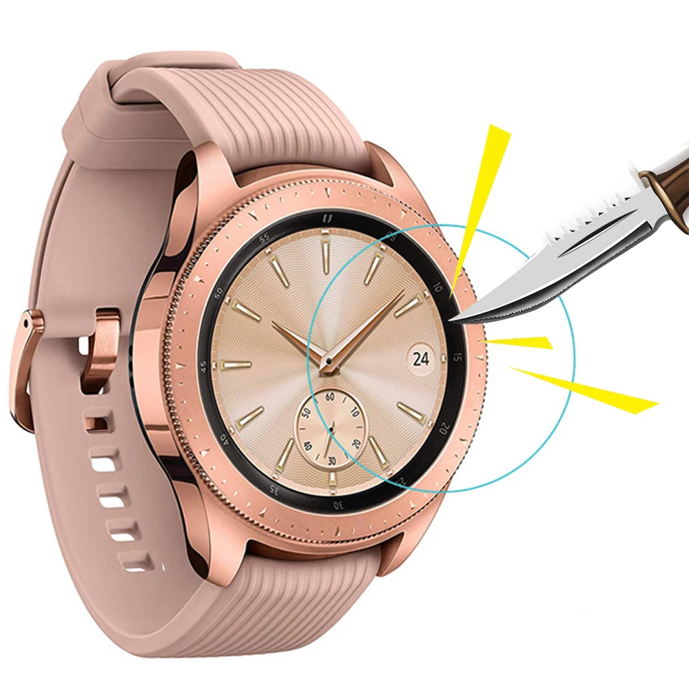 Закаленное стекло для Samsung Gear S3 S2 Classic Frontier Band Galaxy watch 46 мм умные часы 9H защитная