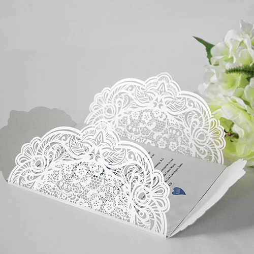 Новое Прибытие: Свадьба Партия Выступает Лазерная Резка Свадебные Приглашения с